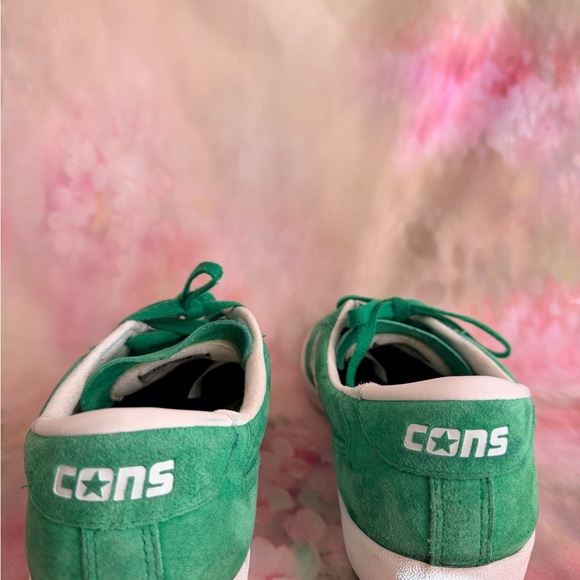 Converse Green and White Sneakers - Picture 8 of 9